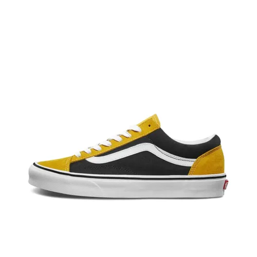 VANS Style 36 Low Топ Скейтборд Кроссовки Унисекс Черный Желтый