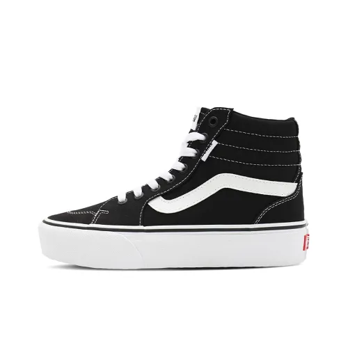 Vans Filmore Hi High Скейтборд Кроссовки Женские Черные