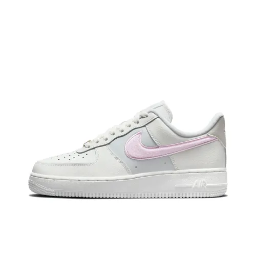 Nike Air Force 1 'Шенилл Swoosh' Slip-resistant Амортизация Устойчивость к истиранию Низкий Топ Скейтбординг Кроссовки