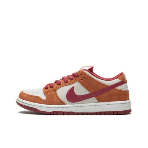 Nike Dunk SB Low Топ Скейтборд Кроссовки Унисекс Коричневый