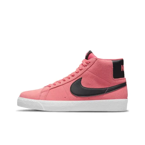 Nike Blazer SB ZOOM Slip-resistant Амортизация Устойчивость к истиранию MID Топ Скейтбординг Кроссовки Мужские