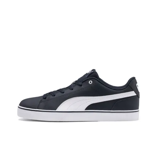 PUMA Court Point Low Топ Скейтборд Кроссовки Унисекс Темно-синий