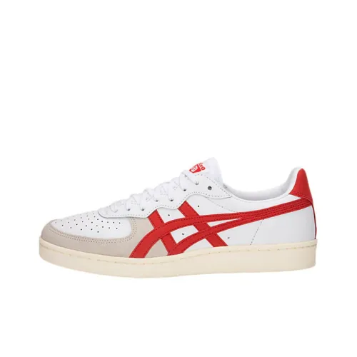 Onitsuka Tiger GSM Low Топ Скейтборд Кроссовки Унисекс Белый Красный