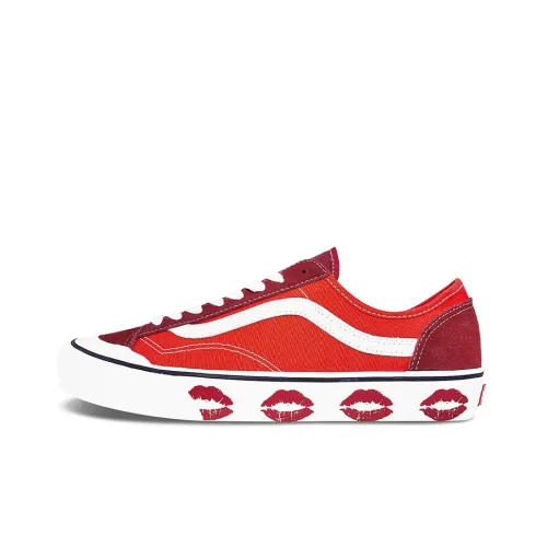 VANS Style 36 Series Decon SF Low Скейтборд Кроссовки Унисекс Красный