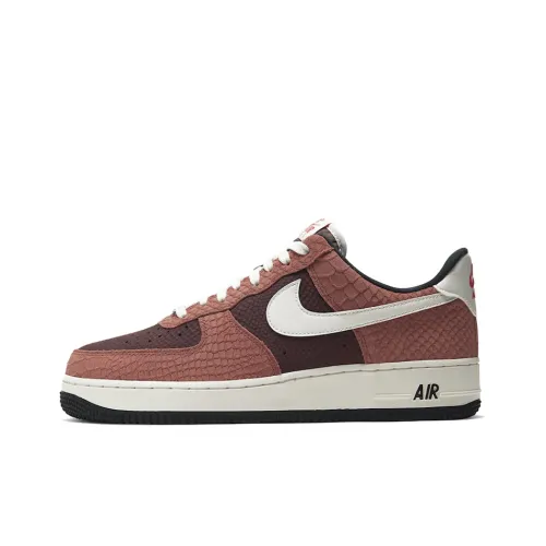 Nike Air FORCE 1 Slip-resistant Lightweight Abrasion-resistant Low-top Скейтбординг Кроссовки Unisex Коричневый