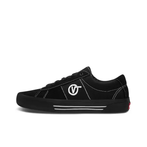 VANS SID Pro Low Топ Скейтборд Кроссовки Унисекс Черный Белый