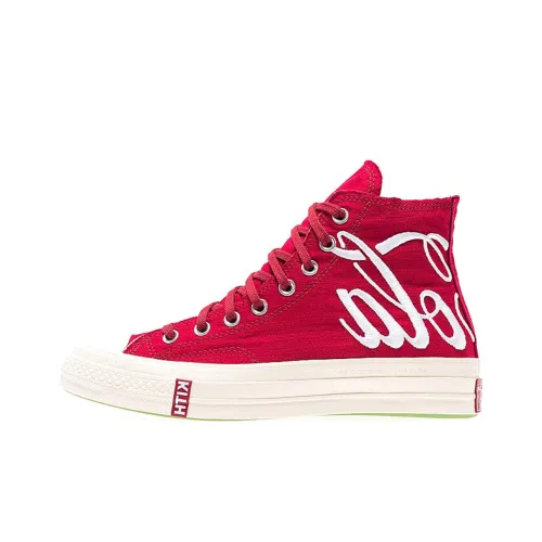 Coca Cola x Converse Chuck Taylor All Star Slip Resistant Abrasion Resistant High Top Скейтборд Кроссовки Унисекс Красный