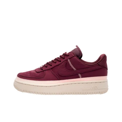 Nike Air Force 1 '07 SE Non Slip Легкий Низкий Топ Скейтбординг Кроссовки Женские Бургунди