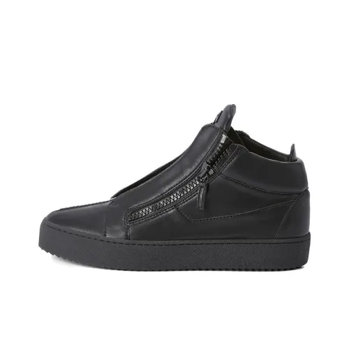Giuseppe Zanotti Скейтборд Кроссовки MID Топ Черные Мужские