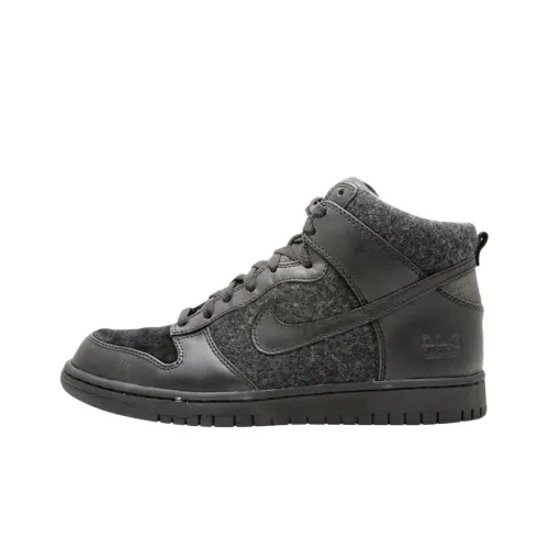 Nike Dunk High Supreme Spark 'Sticky Rubber' High Top Скейтборд Кроссовки Мужские Черные