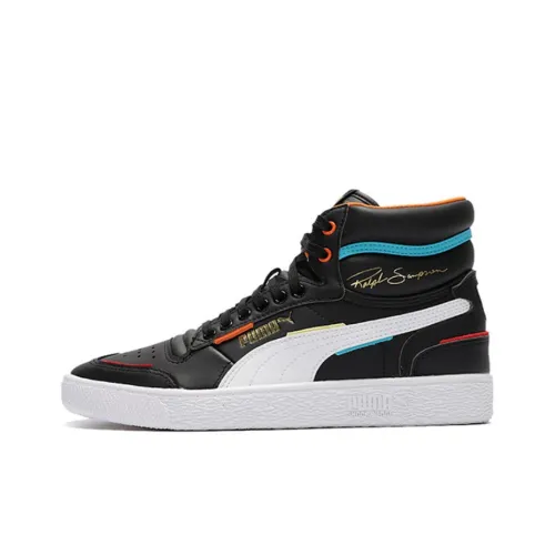 PUMA Ralph Sampson MID POP MID Топ Кроссовки для скейтбординга Унисекс Черный