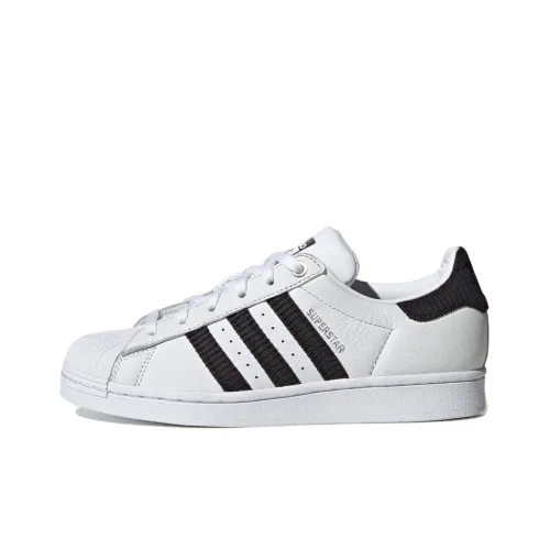 Adidas Originals SUPERSTAR Low Топ Скейтборд Кроссовки Женские Черный Белый