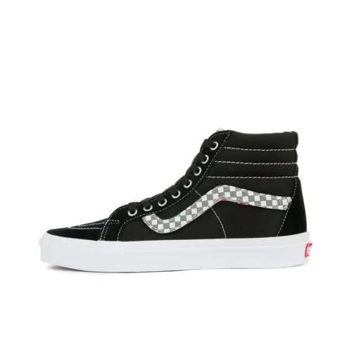 Vans SK8 High Топ Скейтборд Кроссовки Унисекс Черный