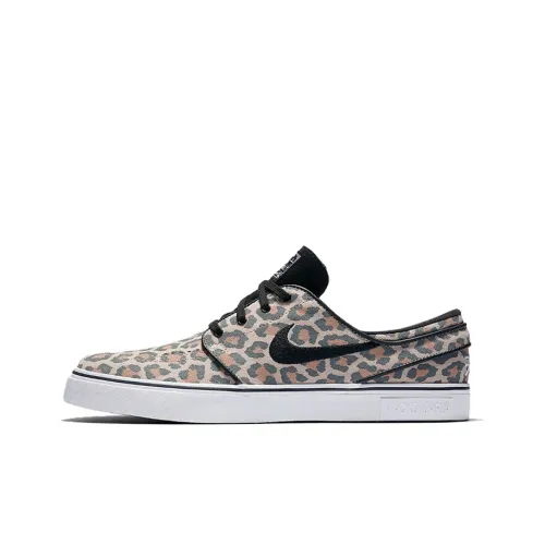 Nike SB Stefan Janoski QS Low Топ Скейтборд Кроссовки Унисекс Черный
