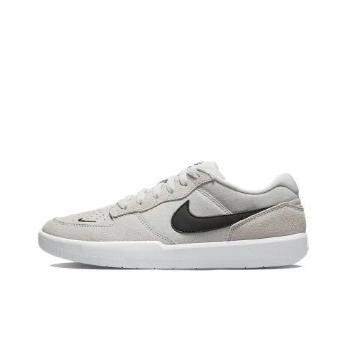 Nike SB Force 58 Low Топ Скейтборд Кроссовки Унисекс Серый Черный