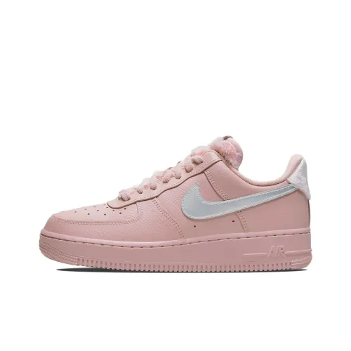 Nike Air Force 1 Low Топ Скейтборд Кроссовки Женские Розовые Белые