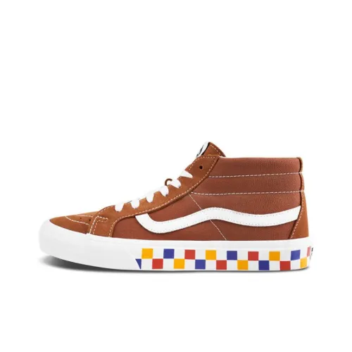 VANS SK8 MID Reissue MID Топ Кроссовки для скейтбординга Унисекс Секвойя