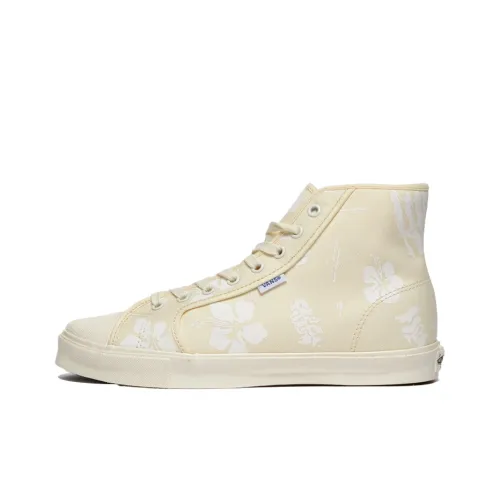 Vans Style 24 High Топ Скейтборд Кроссовки Унисекс Хаки С Принт