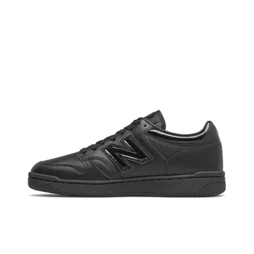 New Balance NB 480 Амортизация Устойчивость к истиранию Легкий Низкий Топ Скейтборд Кроссовки Унисекс Чисто черный