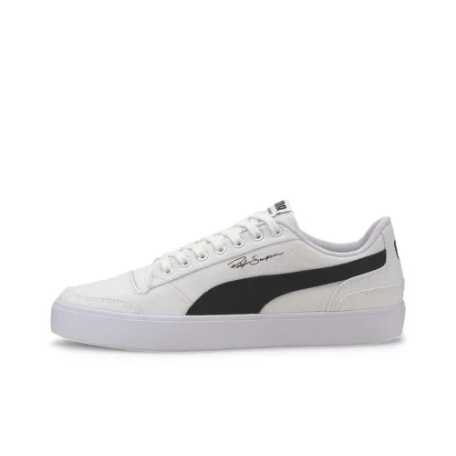 PUMA Ralph Sampson Vulcanised Low Скейтборд Кроссовки Унисекс Белый Черный