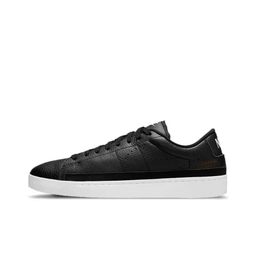 Nike Blazer Anti-slip Легкий Низкий Топ Скейтборд Кроссовки Мужские Черные