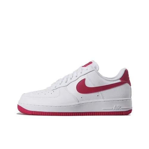 Nike Air FORCE 1 07 Air Force 1 Non Slip Легкий Низкий Топ Скейтбординг Кроссовки Женские Красный Белый Connection