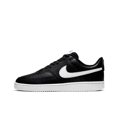 Nike Court Vision 1 Low Топ Скейтборд Кроссовки Женские Черные