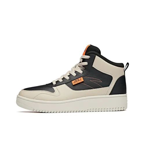 ANTA Life Collection противоскользящие высокие кроссовки для скейтбординга мужские черные и серые