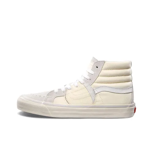 VANS SK8 Bricolage LX Высокие Кроссовки для скейтбординга Унисекс Белый