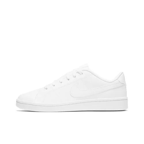 Nike Court Royale 2 Slip-Resistant Abrasion-Resistant Low Top Skateboard Shoes Men's Pure White