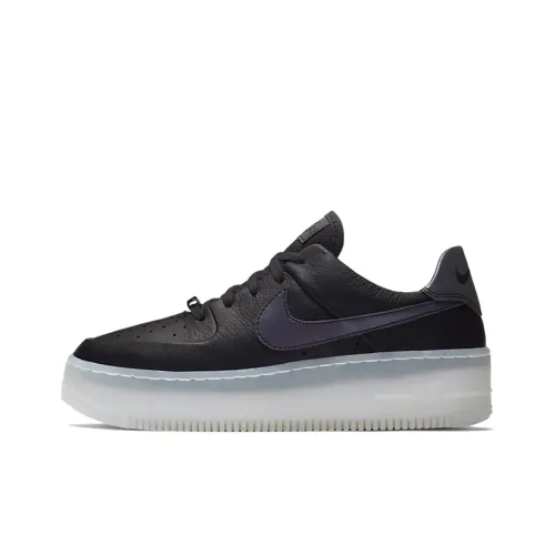 Nike Air Force 1 Шалфейный Low LX Черный Jelly Non Slip Lightweight Low Top Скейтбординг Кроссовки Женские Черный