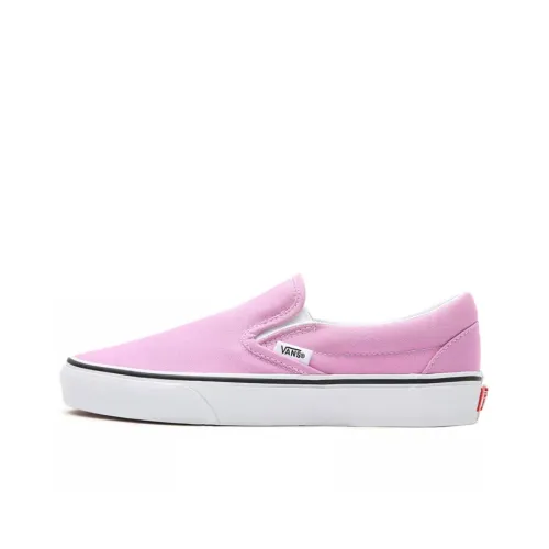 Vans Slip On Амортизация Устойчивый к истиранию Легкий и Дышащий Скейтбординг Кроссовки Низкие Женские