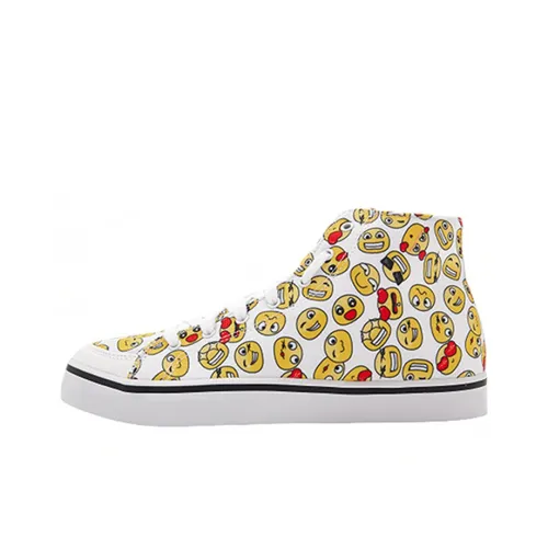 Reebok совместный бренд Berlin MID Fvs MID Топ Скейтборд Кроссовки Унисекс Желтый Белый