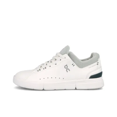 FEIDELEI x On THE ROGER Slip-resistant Abrasion-resistant Low-top Скейтборд Кроссовки Женские Белый Зеленый