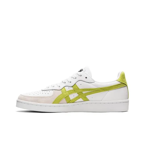 Onitsuka Tiger GSM Slip-Resistant Abrasion-Resistant Low-Top Skateboard Shoes Unisex Light Green Onitsuka Tiger GSM Slip-Resistant Abrasion-Resistant Низкие Кроссовки для Скейтбординга Унисекс Светло-Зеленые