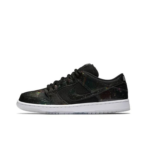 Nike Dunk SB 420 Intergalactic Starry Sky Galaxy Coating Abrasion Resistant Low Top Скейтборд Кроссовки Unisex Black