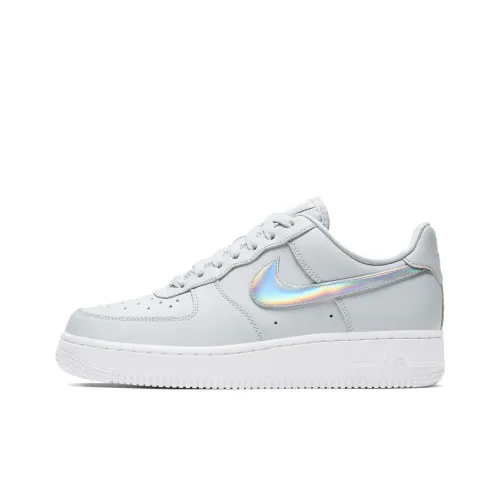 Nike Air FORCE 1 07 ESS Slip-on Устойчивая Амортизация Поддержка Низкий Топ Скейтбординг Женские Светло-Синие