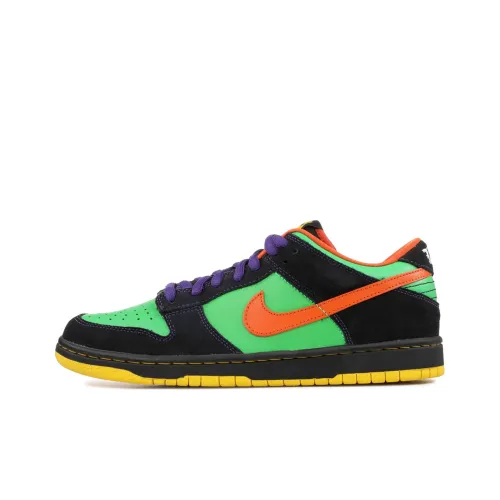 nike Dunk SB Зеленый Spark HOOP Orange Низкие Скейтбординг Кроссовки Unisex Orange Green
