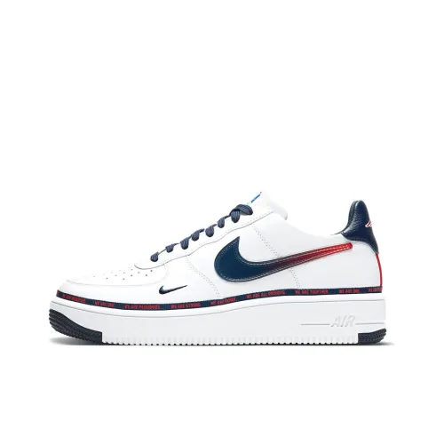 Nike Air Force 1 Ultraforce 'New England Patriots' Противоскользящие амортизирующие низкие кеды для скейтбординга