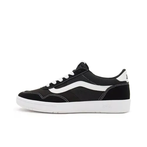 VANS Staple Cruze Too Comfycush Low Топ Скейтборд Кроссовки Унисекс Черный Белый