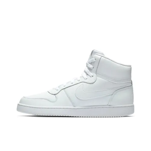 Nike EBERNON MID Топ Скейтборд Кроссовки Мужской Pure White
