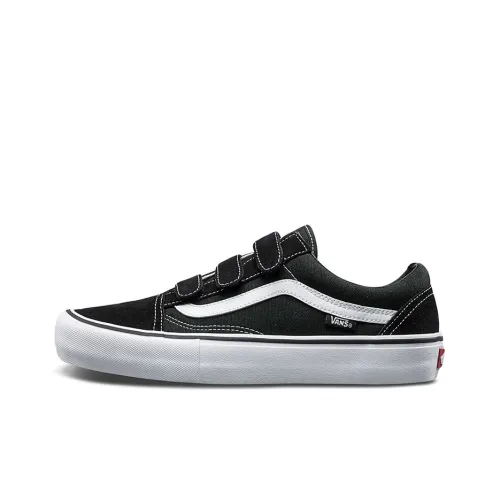 Vans Old Skool 5 Pro Дышащий Легкий Устойчивый к истиранию Низкий Топ Скейтборд Кроссовки Унисекс Черный
