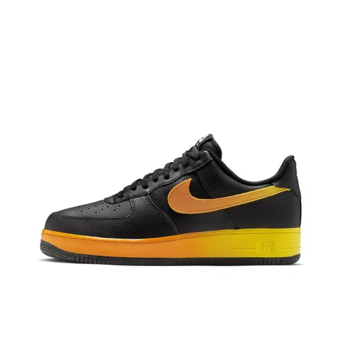 Nike Air Force 1 07 LV8 Slip Resistant Abrasion Resistant Low Top Скейтбординг Кроссовки Мужские Оранжевый Желтый Градиент