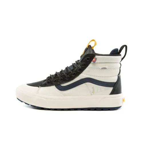 Vans SK8 Met 2 High Топ Скейтборд Кроссовки Унисекс Черный Белый