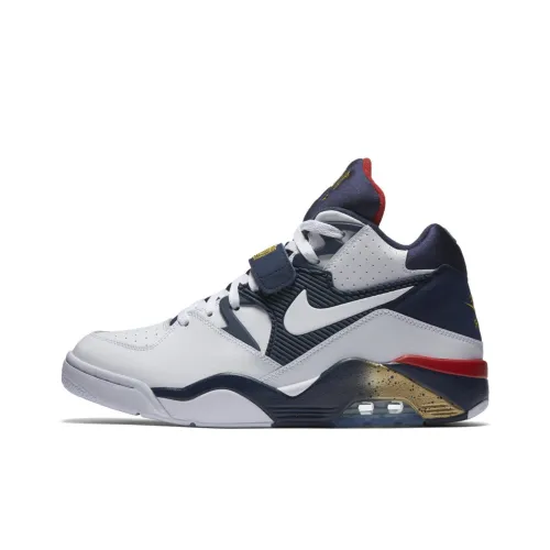 Nike Air FORCE 180 Olympic MID Топ Скейтбординг Кроссовки Мужские Olympic Blue 2016
