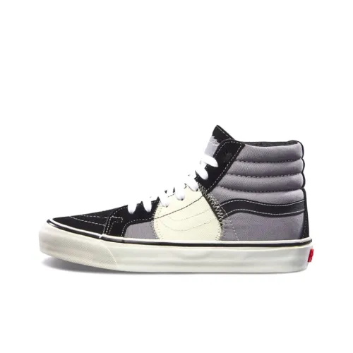 VANS SK8 BRICOLAGE LX Высокие Кроссовки для скейтбординга Унисекс Черный Фиолетовый
