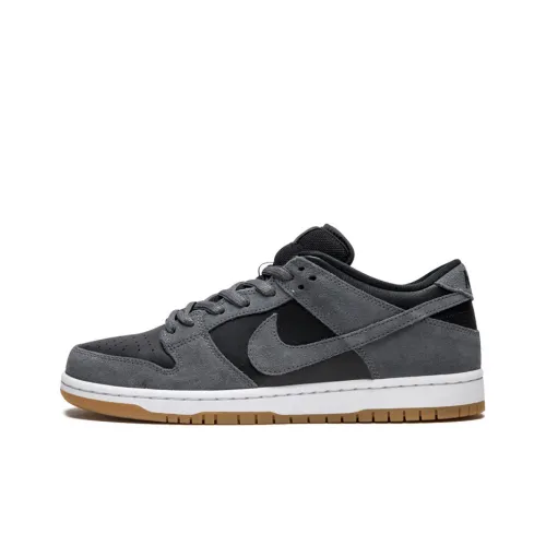 nike Dunk SB Темный GREY Покрытие Slip-Resistant Низкие Кроссовки для скейтбординга Унисекс Wolf Gray