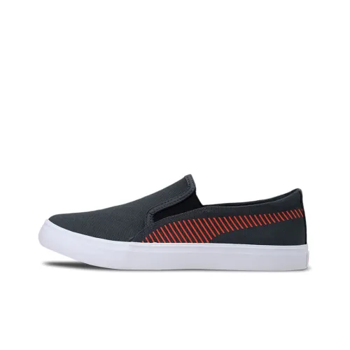 PUMA Bari Madrid Slip On Idp Легкий Низкий Скейтбординг Кроссовки Мужские Черные Красные