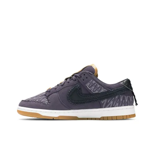 Nike Dunk N7 Slip Resistant Shock Absorbers с антискользящими свойствами и устойчивыми к истиранию низкими топовыми скейтбордистскими кроссовками мужские фиолетовые