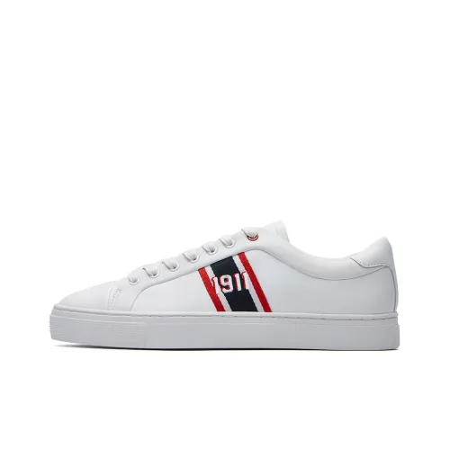 FILA Heritage FHT Low Топ Скейтборд Кроссовки Мужские Белые